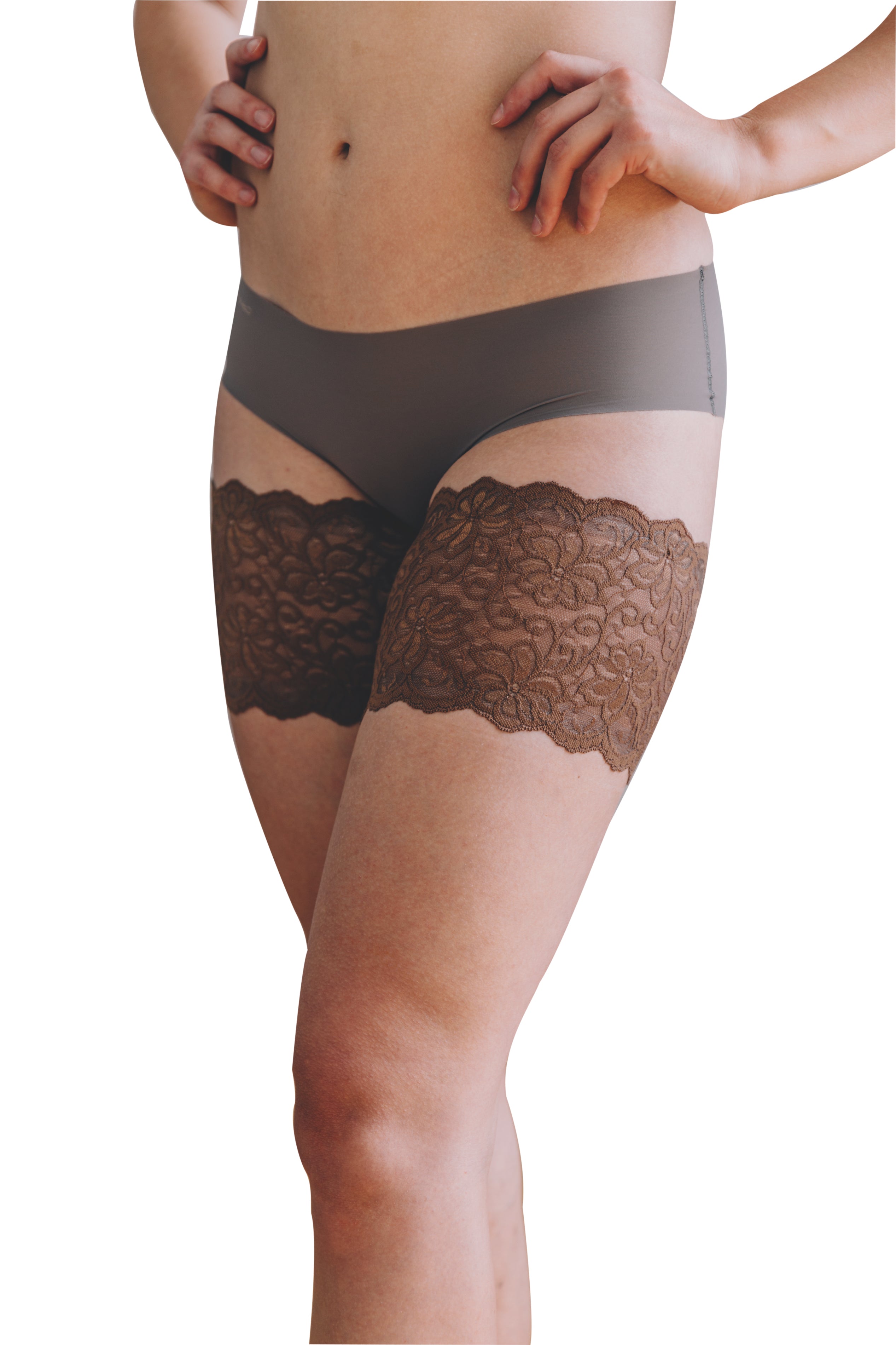 Dolce Thigh Bands by Bandelettes® | Chocolate