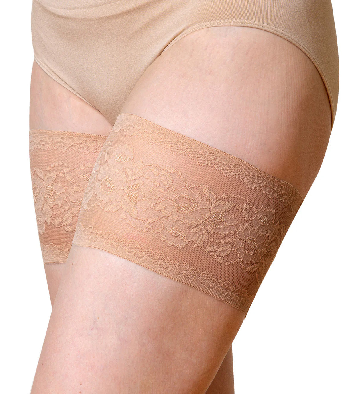 Peony Thigh Bands by Bandelettes® | Beige